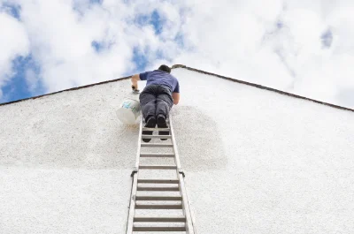 Peinture extérieure à Tréglonou — façades et ravalement